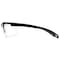 Pyramex Ever-Lite, Safety Glasses, Anti-Scratch, Clear Lens, Black Frame, Half-Frame SB8610D - alternate 2